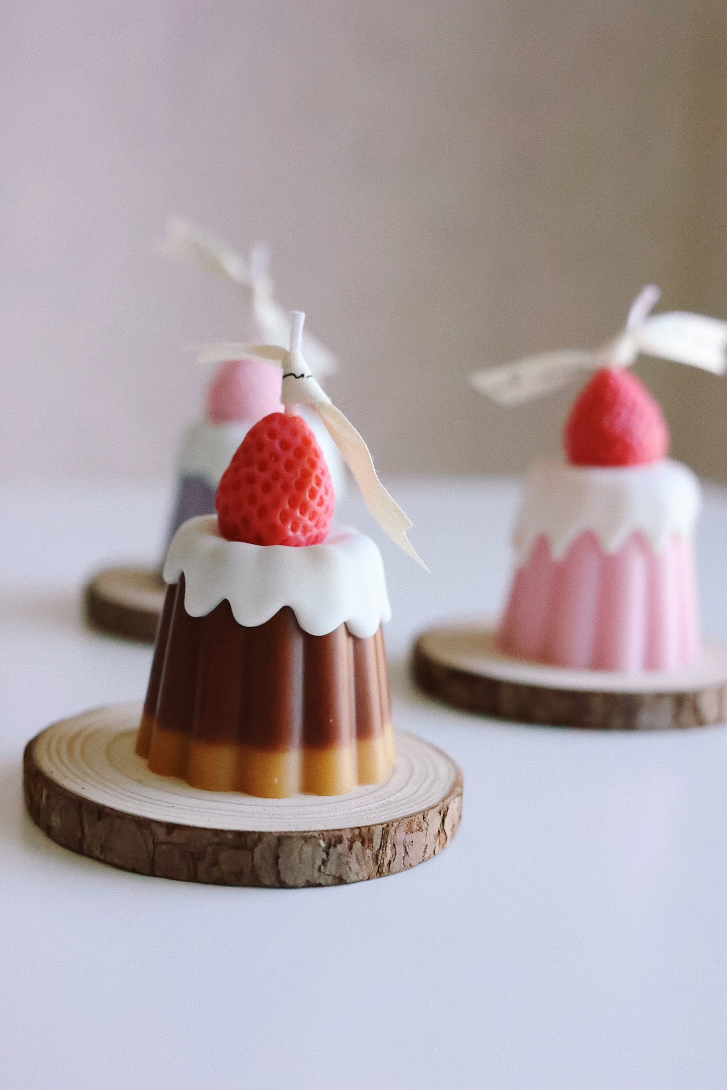 Canelé Cake Candle | Scented Candle | Natural Soy Wax | Home Decor | Unique Gift | Cute Candle Gift |Decorative Candle