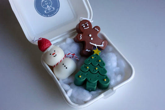 Christmas Trio Candle Set