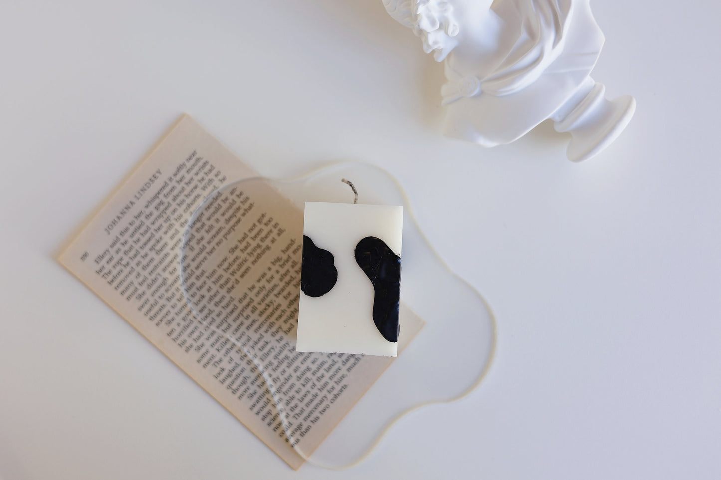 Cow Print Candles| Unique Candle| Scented Candle| Home Decor| Handmade Candle| Gift Idea